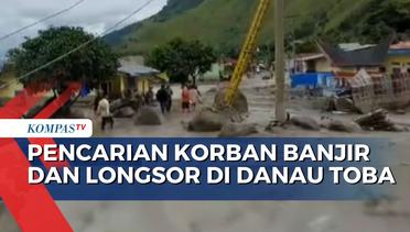Tim SAR Turunkan Penyelam Cari 11  Korban Banjir Bandang Humbahas di Danau Toba