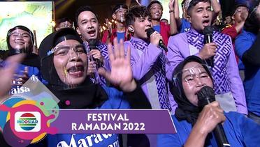 Hobahh!! Yel Yel Ghaisani-Bogor Semangattt Sampai Host Gak Keliatan!! | Festival Ramadan 2022
