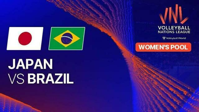Women: Japan vs Brazil - Full Match | Volleyball Nations League 2025