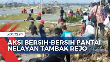 Pandawara Group Ajak Warga Semarang Bersihkan Sampah di Pantai Nelayan Tambak Rejo