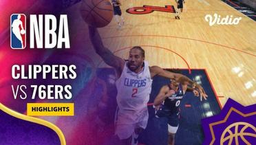 LA Clippers vs Philadelphia 76ers - Highlights | NBA Regular Season 2023/24