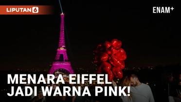 Menara Eifel Berubah Warna, Ada Apa?