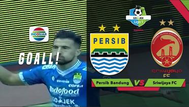 Goal Jonathan Bauman - Persib Bandung (1) vs (0) Sriwijaya FC | Go-Jek Liga 1 Bersama Bukalapak