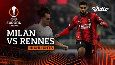 Milan vs Rennes - Highlights | UEFA Europa League 2023/24