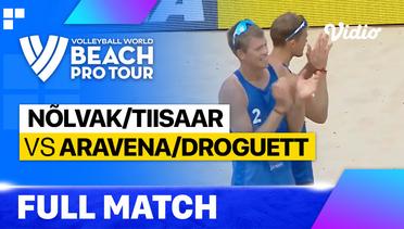 Full Match | Round 1: Nolvak/Tiisaar (EST) vs Aravena/Droguett (CHI) | Beach Pro Tour - Challenge Jurmala, Latvia 2023