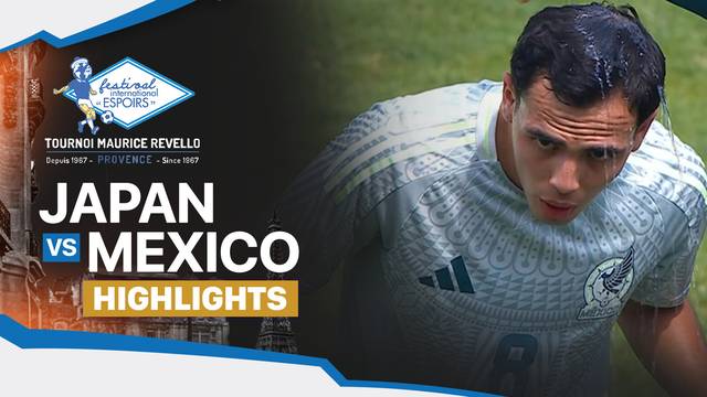 Japan vs Mexico - Highlights | Maurice Revello Tournament 2025