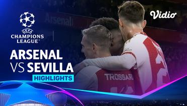Arsenal vs Sevilla - Highlights | UEFA Champions League 2023/24