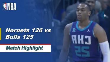 NBA I Cuplikan Pertandingan : Hornets 126 vs Bulls 125
