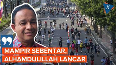Anies Baswedan Nilai Pelaksanaan Car Free Day di Jakarta Lancar