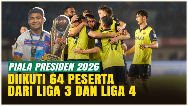 Keputusan Mengejutkan Erick Thohir, Piala Presiden 2026 Tanpa Tim Super League dan Championship