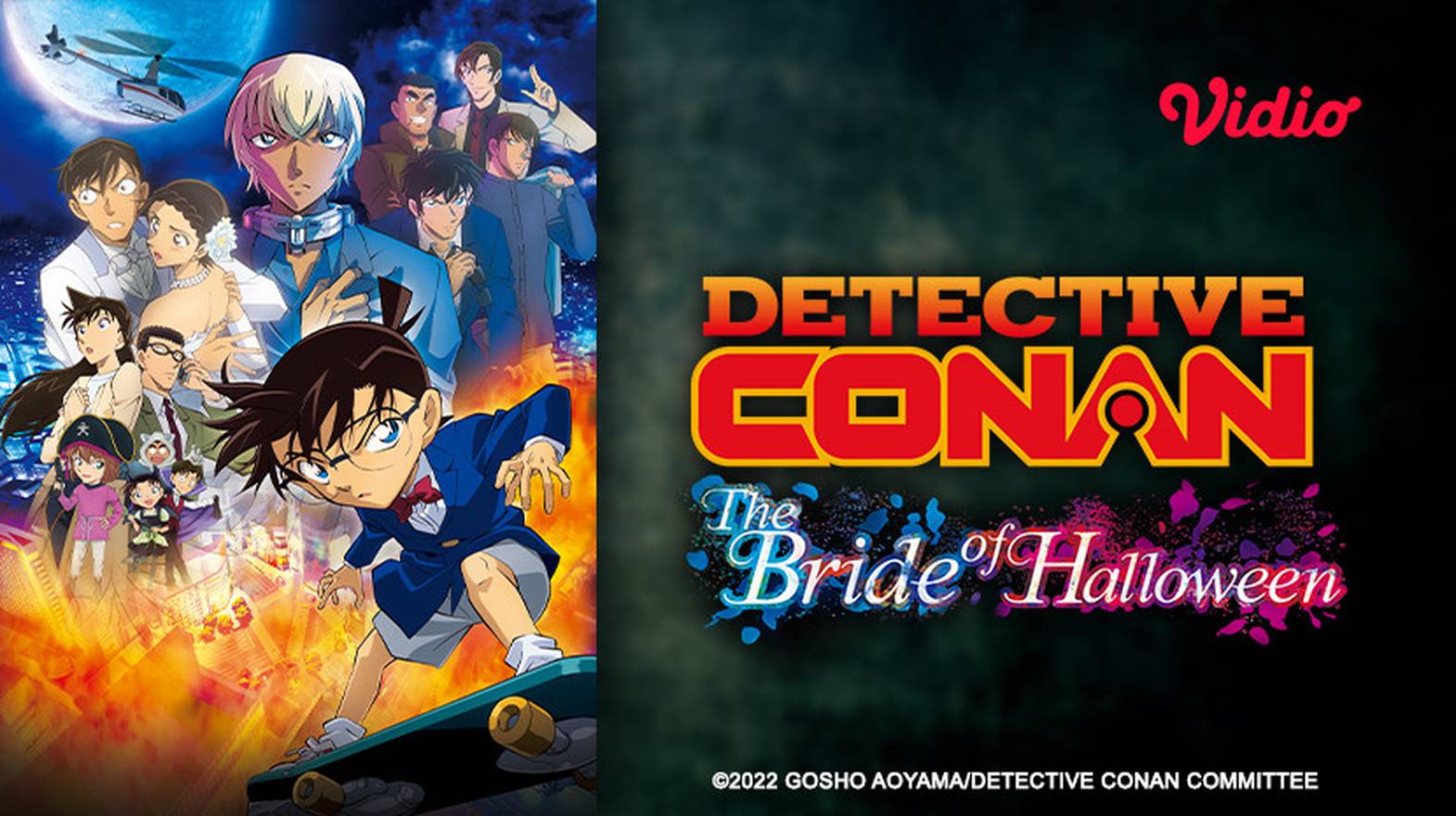 Detective Conan: The Bride of Halloween (2022) Full Movie | Vidio