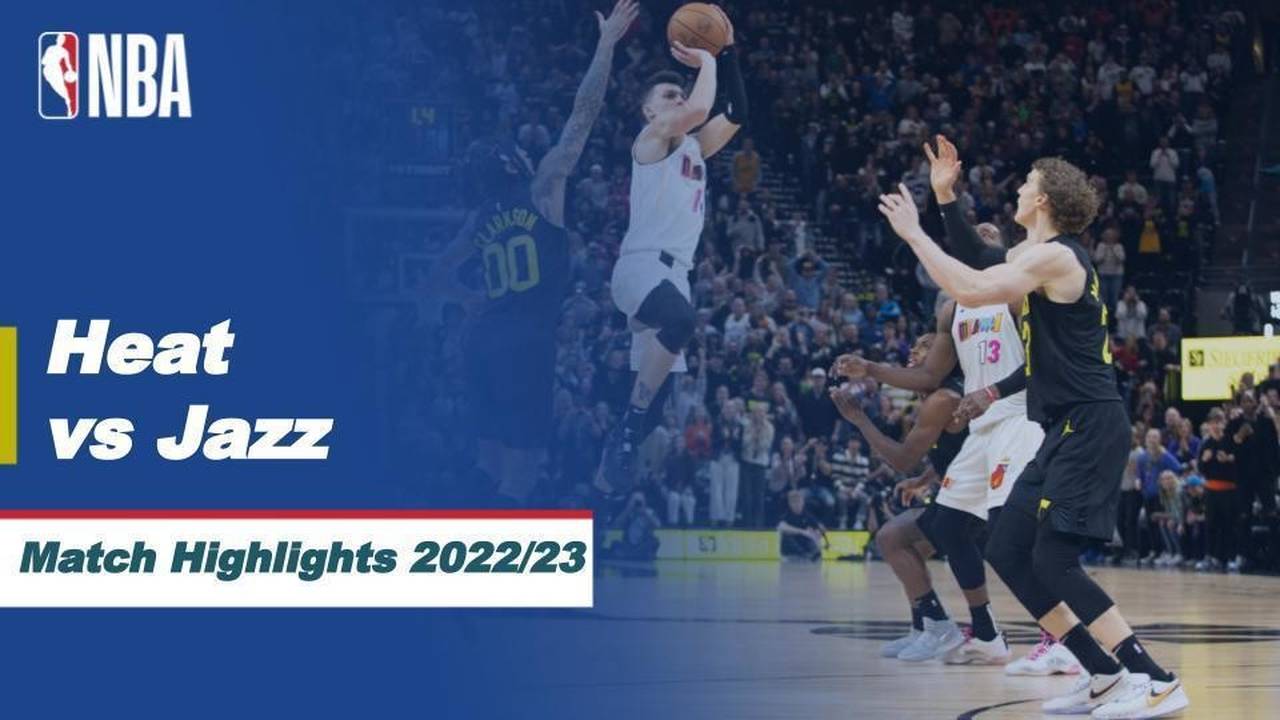 Match Highlights Miami Heat vs Utah Jazz NBA Regular Season 2022/23 Vidio