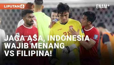 Syarat Lolos Ronde 3 Kualifikasi Piala Dunia 2026, Timnas Indonesia Wajib Menang Lawan Filipina