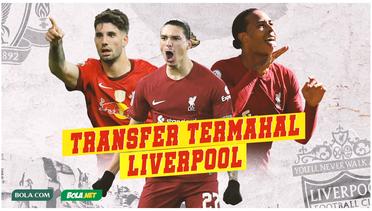 10 Transfer Termahal Liverpool Sepanjang masa, Termasuk Mac Allister dan Szoboszlai