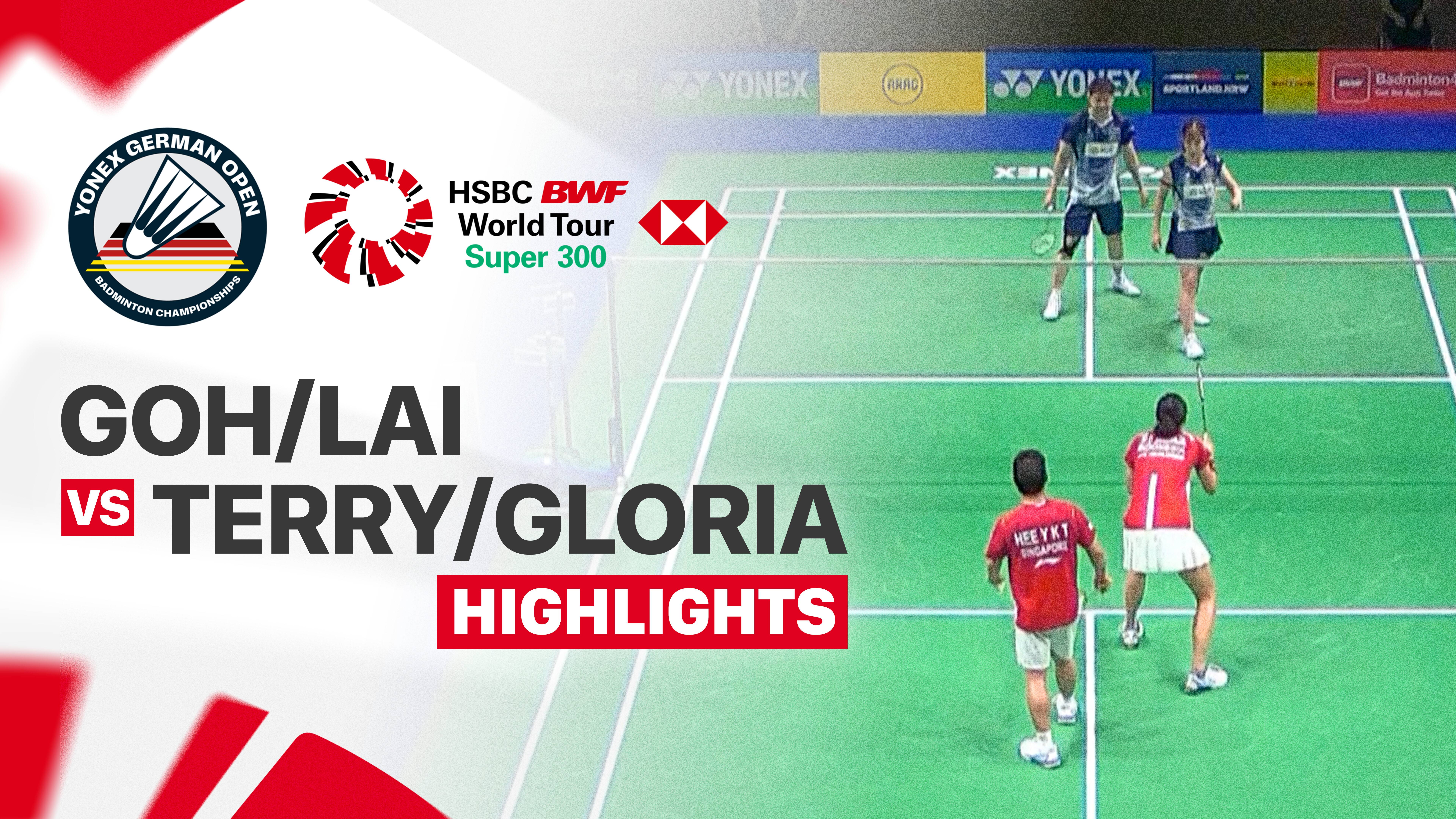 Goh Soon Huat/Lai Shevon Jemie (MAS) vs Hee Yong Kai Terry/Gloria Emanuelle Widjaja (SGP/INA) - Mixed Doubles Quarterfinals | YONEX German Open 2026