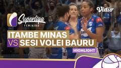 Highlight | Semifinal - Itambe Minas vs Sesi Volei Bauru | Brazilian Women's Volleyball League 2021/2022