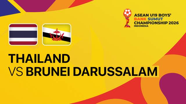 Thailand vs Brunei Darussalam - Full Match | ASEAN U19 Boys' Bank Sumut Championship 2026
