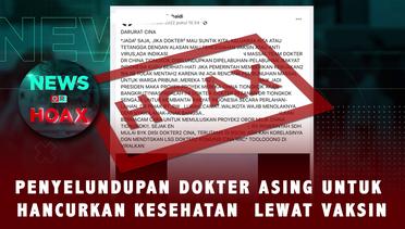 Penyelundupan Dokter Untuk Rusak Kesehatan - NEWS OR HOAX