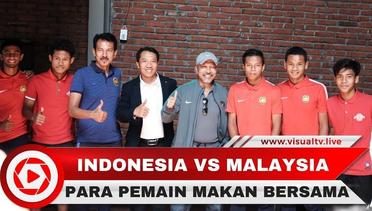 Indonesia dan Malaysia Makan Bersama, Jelang Semifinal Piala AFF U-16