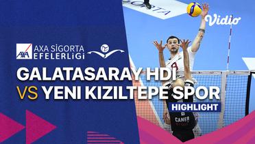 Highlight | Galatasaray HDI Sigorta vs Yeni Kiziltepe Spor | Men's Turkish League