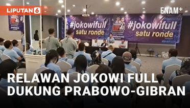 Deklarasi Dukungan, Relawan Jokowi Full Siap Bawa Prabowo dan Gibran Menang 1 Putaran