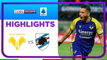 Match Highlights | Hellas Verona 1 vs 1 Sampdoria | Serie A 2021/2022