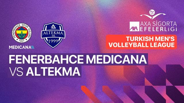 Fenerbahce Medicana vs Altekma - Full Match | Turkish Men's Volleyball League 2025/26