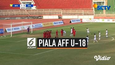 Highlight Indonesia vs Myanmar di Piala AFF U-18 2019
