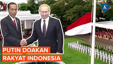 Putin Ucapkan Selamat atas HUT ke 77 dan Doakan Rakyat Indonesia Bahagia
