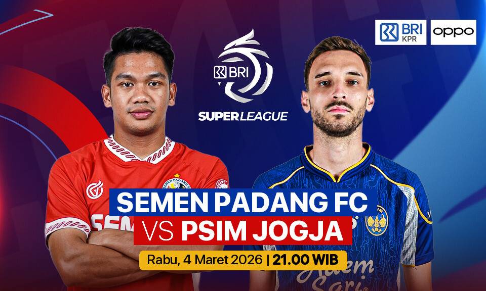 Semen Padang FC vs PSIM Jogja