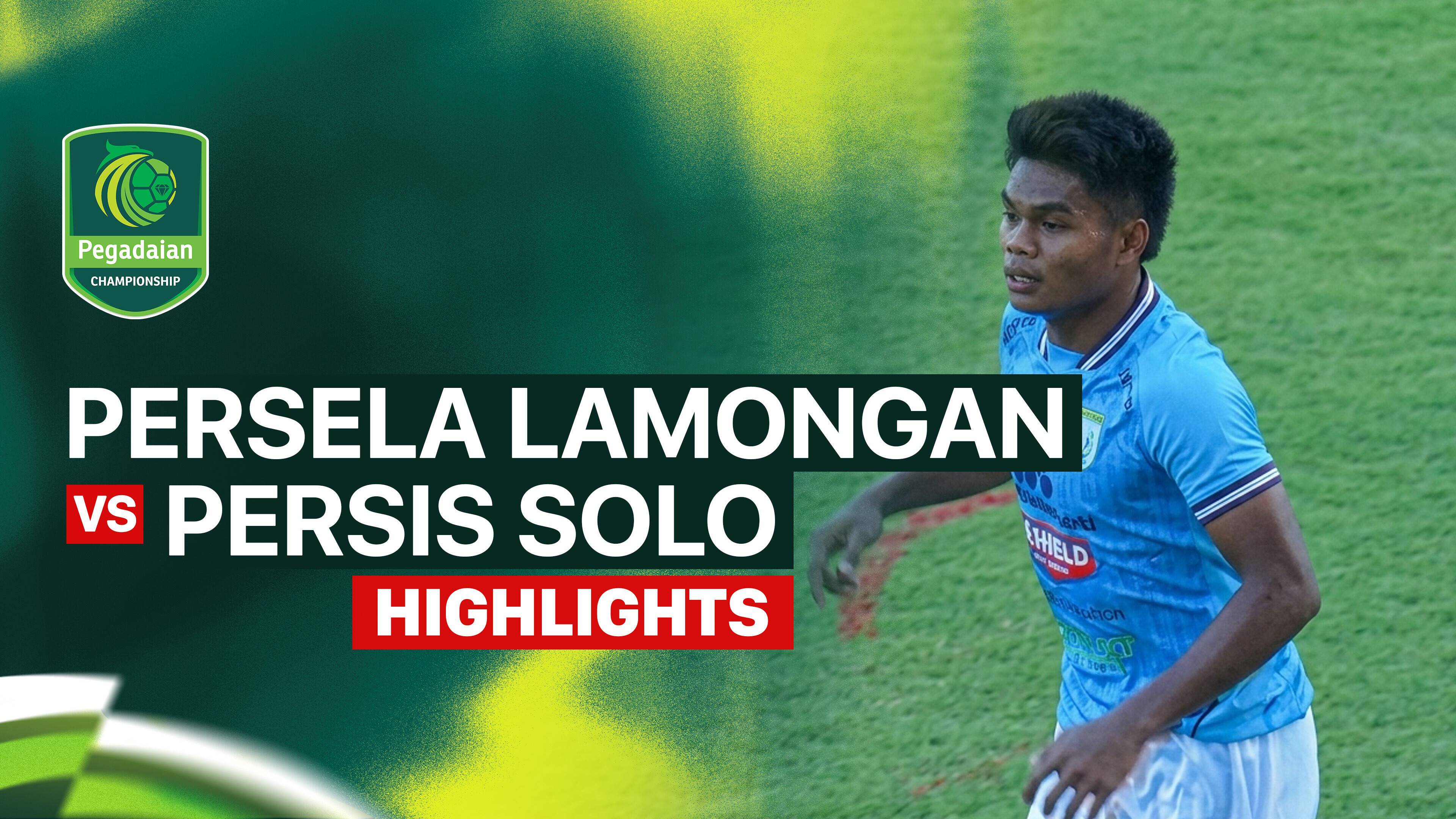 Persela Lamongan vs PERSIS