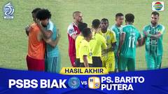Hasil Akhir Pertandingan - PSBS Biak vs PS Barito Putera | BRI Liga 1 2024/25