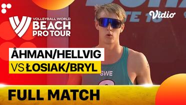 Full Match | Semifinals: Ahman/Hellvig (SWE) vs Losiak/Bryl (POL) | Beach Pro Tour Elite 16 Doha, Qatar 2023