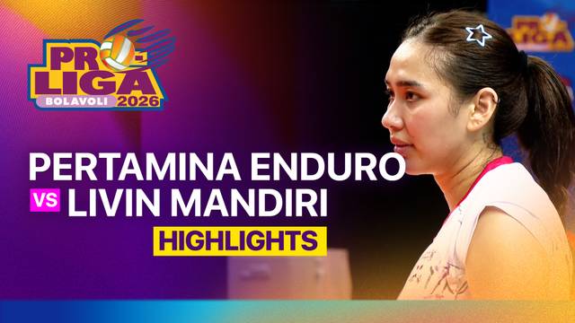Putri: Jakarta Pertamina Enduro vs Jakarta Livin Mandiri - Highlight | Proliga 2026