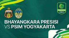 Bhayangkara Presisi FC vs PSIM Yogyakarta - Liga 2