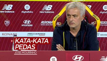 Kata-Kata Pedas Pelatih AS Roma, Jose Mourinho untuk Jurnalis Liga Italia