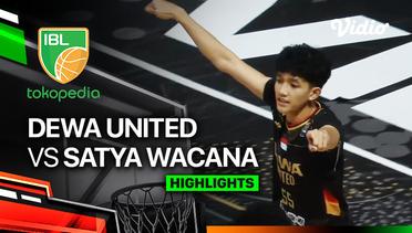 Dewa United Banten vs Satya Wacana Salatiga - Highlights | IBL Tokopedia 2024