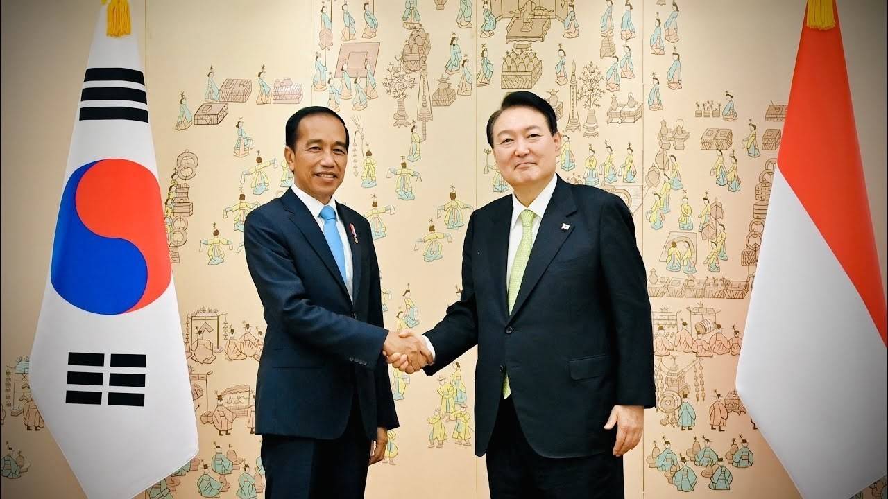 Pertemuan Presiden Jokowi dan Presiden Yoon Sukyeol, Seoul, 28 Juli