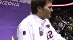 Tom Brady's best of Super Bowl XLIX Media Day 