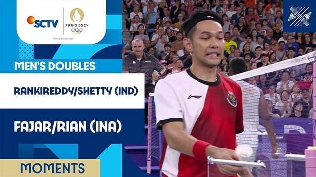 Gerak Cepat!! Fajar/Rian (INA) Coba Hentikan Point Rankireddy/Shetty (IND) | Olympic Games Paris 2024