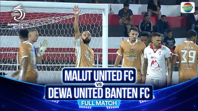 Malut United FC VS Dewa United Banten FC - Full Match | BRI Super League 2025/26