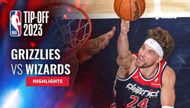 Memphis Grizzlies vs Washington Wizards - Highlights | NBA Regular Season 2023/24