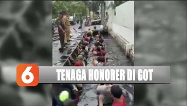 Viral Video Tenaga Honorer Direndam di Selokan - Liputan 6 Siang 