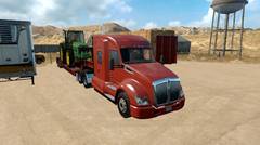 American Truck Simulator Gameplay #1 Tractor Transport to San Rafael
