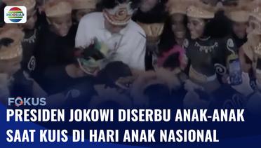 Presiden Jokowi Bersama Iriana Jokowi Hadiri Puncak Peringatan Hari Anak Nasional | Fokus