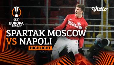 Highlight - Spartak Moscow vs Napoli | UEFA Europa League 2021/2022