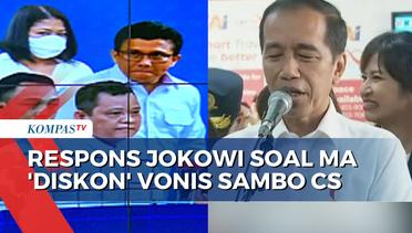 Mahkamah Agung Diskon  Vonis Sambo Cs, Jokowi: Kita Harus Hormati