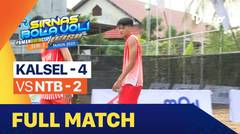 Full Match | 16 Besar - Putra: Kalsel-4 vs NTB-2 | Sirkuit Voli Pantai Nasional Seri III 2022