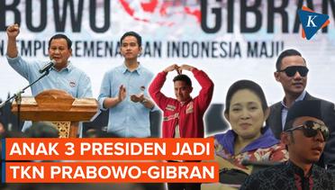 Anak-anak 3 Presiden RI Jadi TKN Prabowo-Gibran, Siapa Saja?