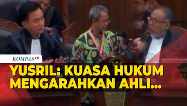 Yusril Protes Kuasa Hukum Kubu Anies-Muhaimin Arahkan Ahli, hingga Diingatkan Ketua MK Suhartoyo